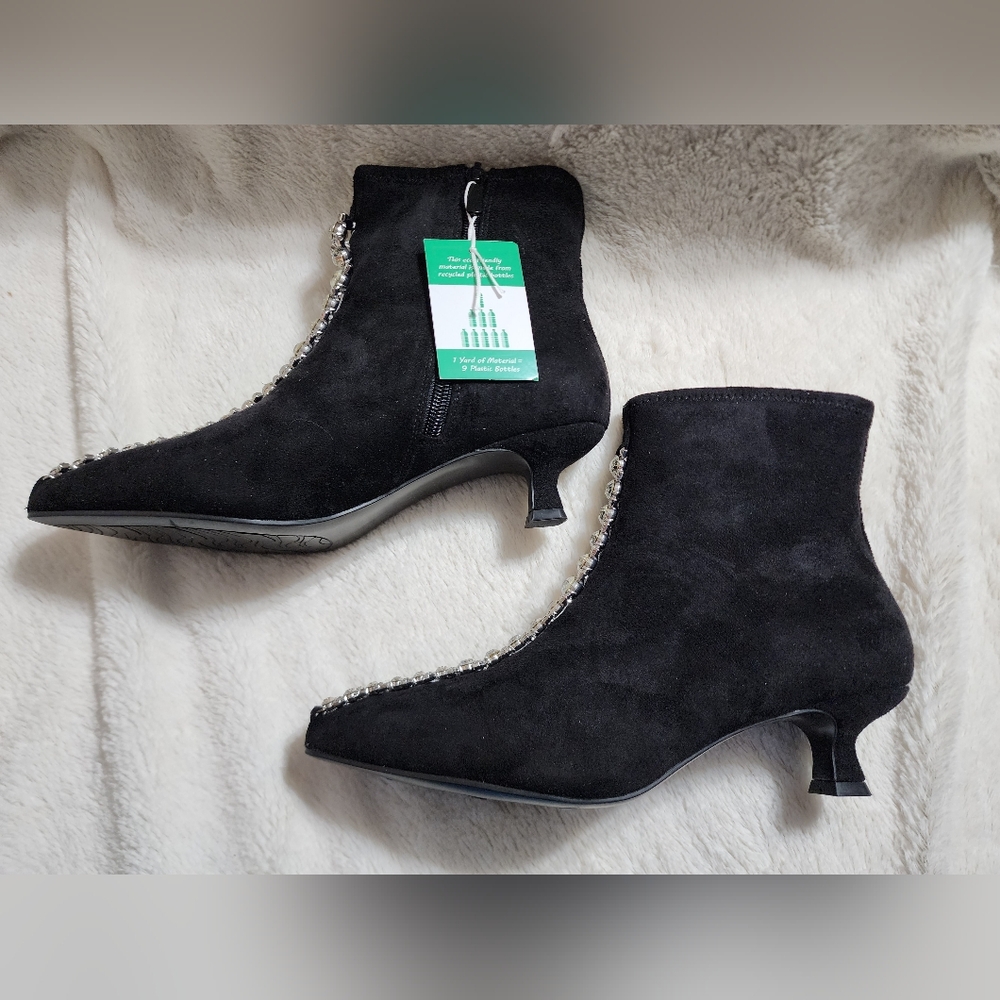 Impo Garda Kitten Heel Booties Size 7.5 NEW - Picture 2 of 3